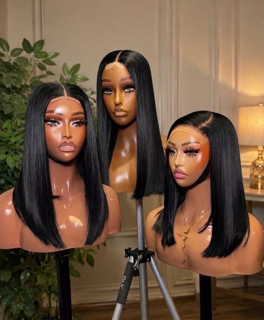 Sdd 99j with closure. 4 by 4 sdd bone straight  💯 human hair 10" 78,000 12" 90,000 14" 110,000 16" 130,000 18" 144,000 20" 169,000
